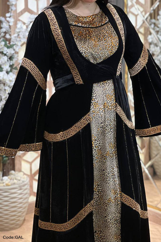 جلابية استقبال ريم - مخمل شتاء 2026