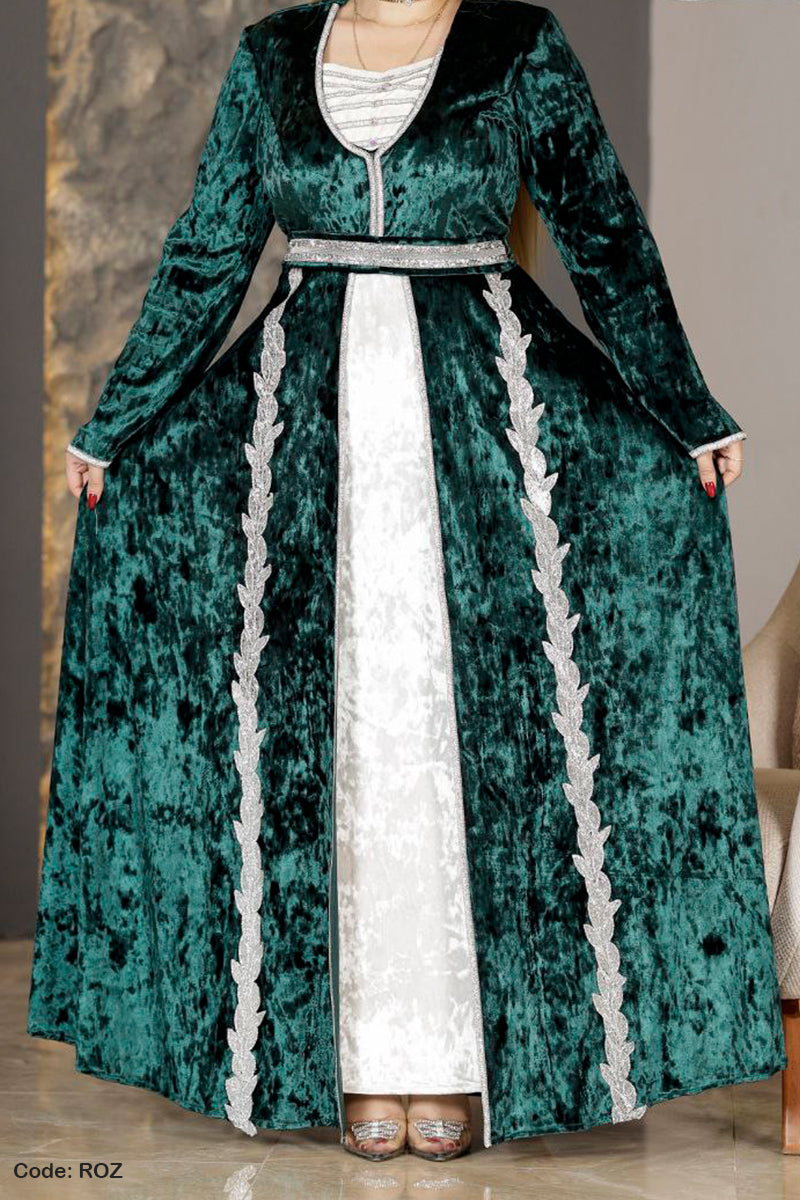 قفطان ميرال الشتوي - مخمل شتاء 2026