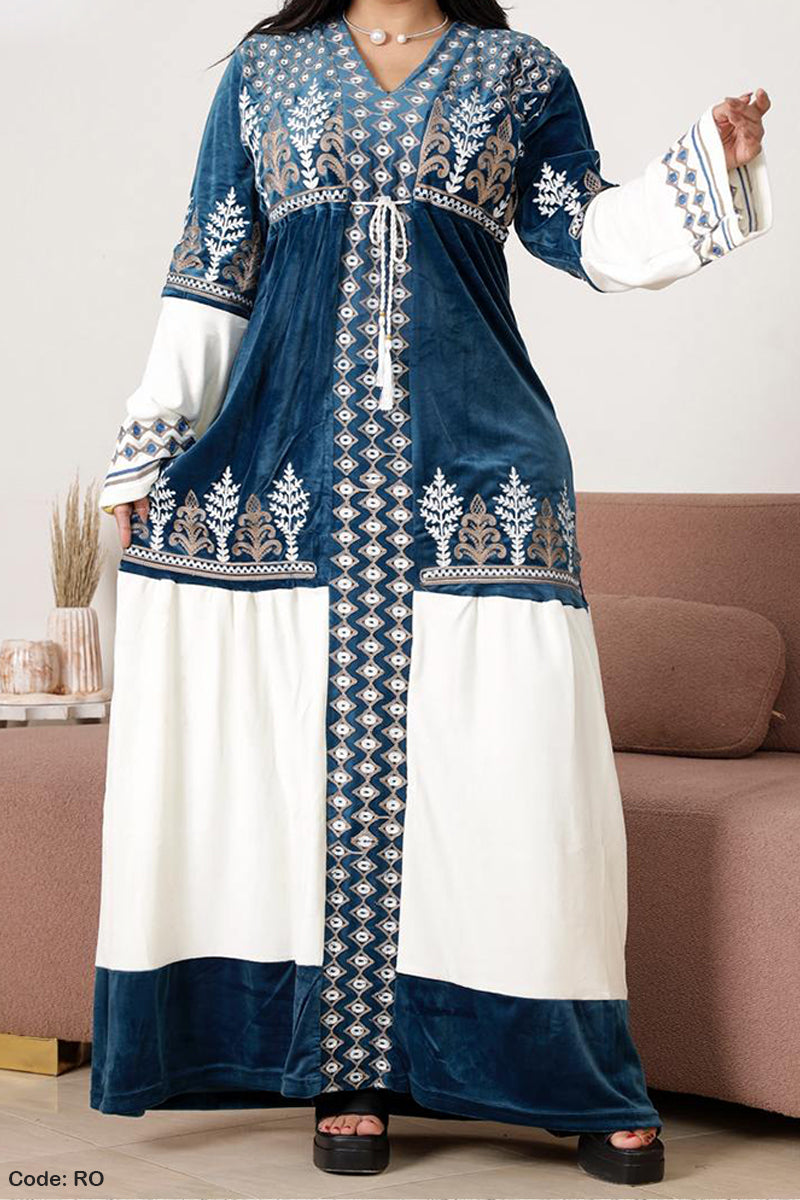 جلابية دعاء الشتوية - مخمل شتاء 2026