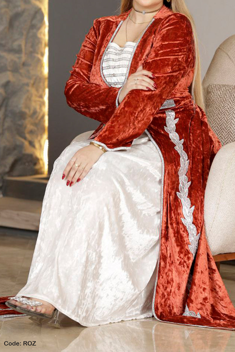 قفطان ميرال الشتوي - مخمل شتاء 2026