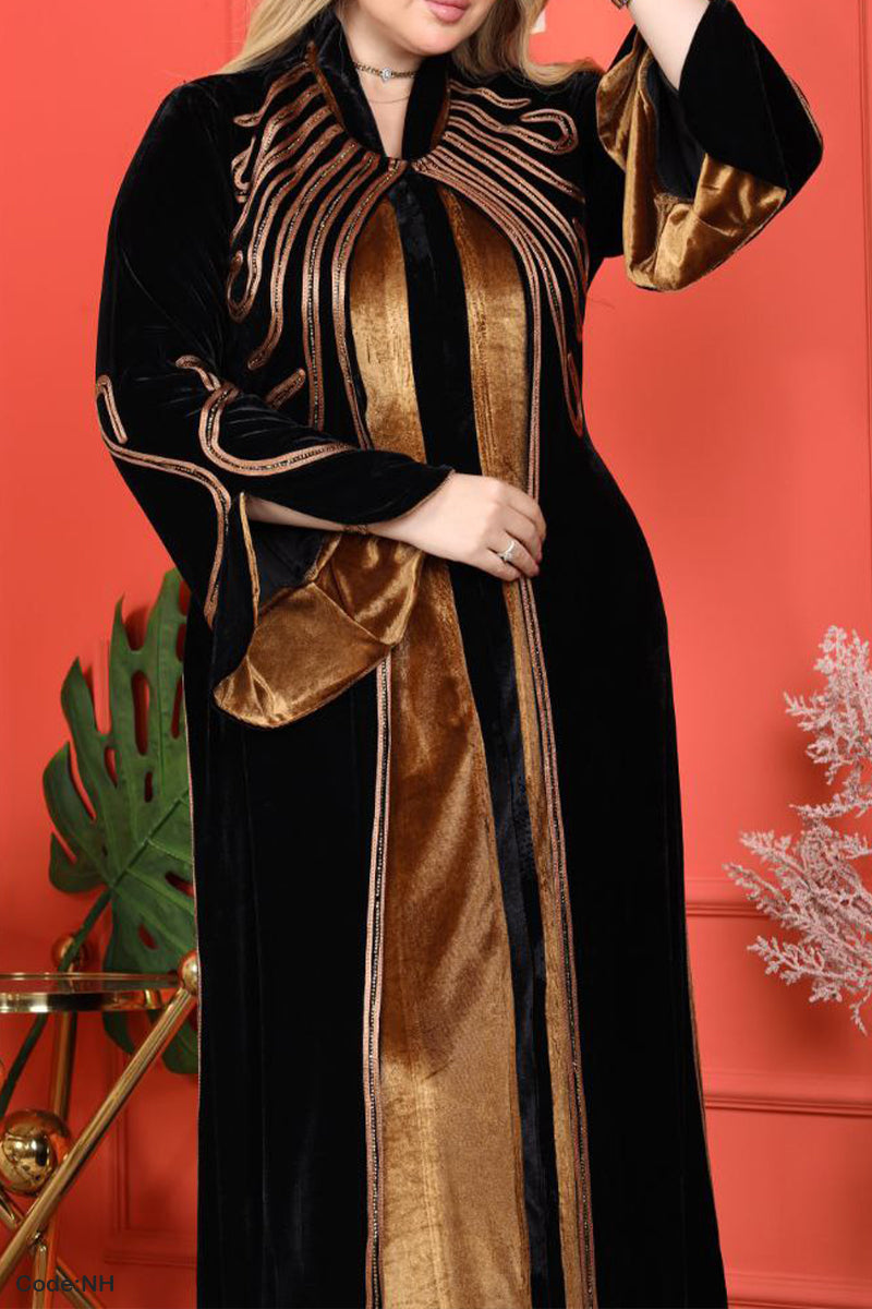 جلابية استقبال فجر الشتوية - مخمل شتاء 2026