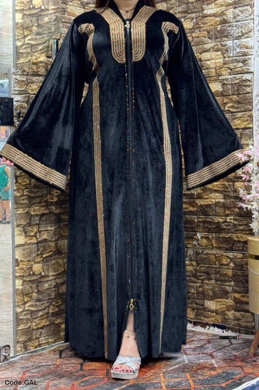 جلابية استقبال غزل - مخمل شتاء 2026