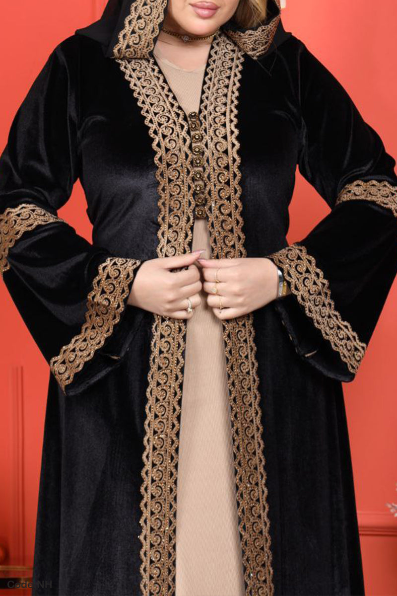 جلابية استقبال وسيمه - مخمل شتاء 2026