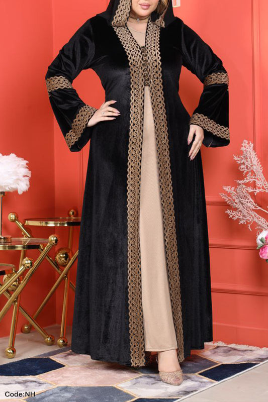 جلابية استقبال وسيمه - مخمل شتاء 2026