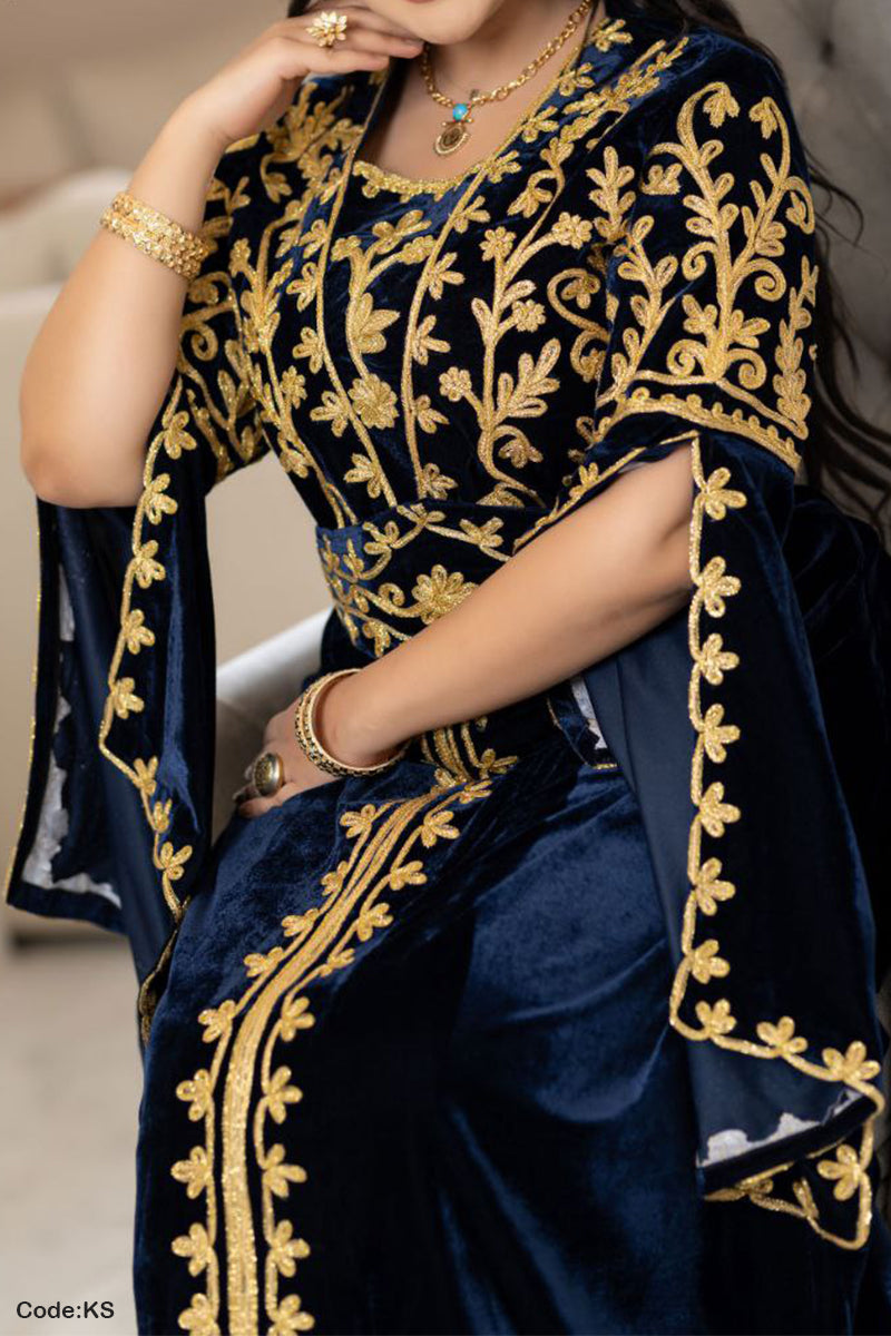 حلابية استقبال نجاة - قطيفة مخمل ناعم شتاء 2026