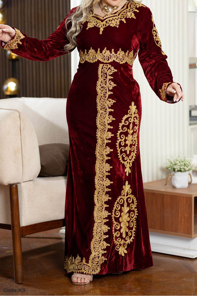 حلابية استقبال سليلة - قطيفة مخمل ناعم شتاء 2026