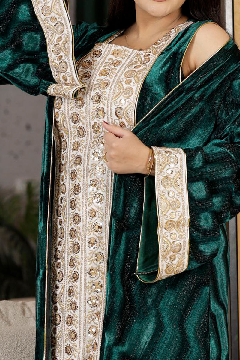 جلابية استقبال ميرال الشتوية - مخمل شتاء 2026