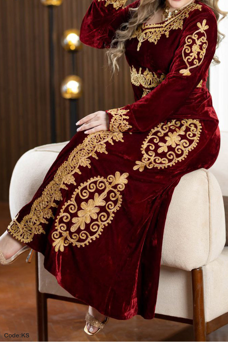 حلابية استقبال سليلة - قطيفة مخمل ناعم شتاء 2026