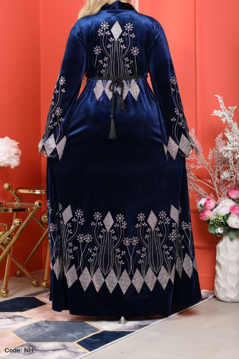 طقم عباية روتانا - مخمل شتاء 2026