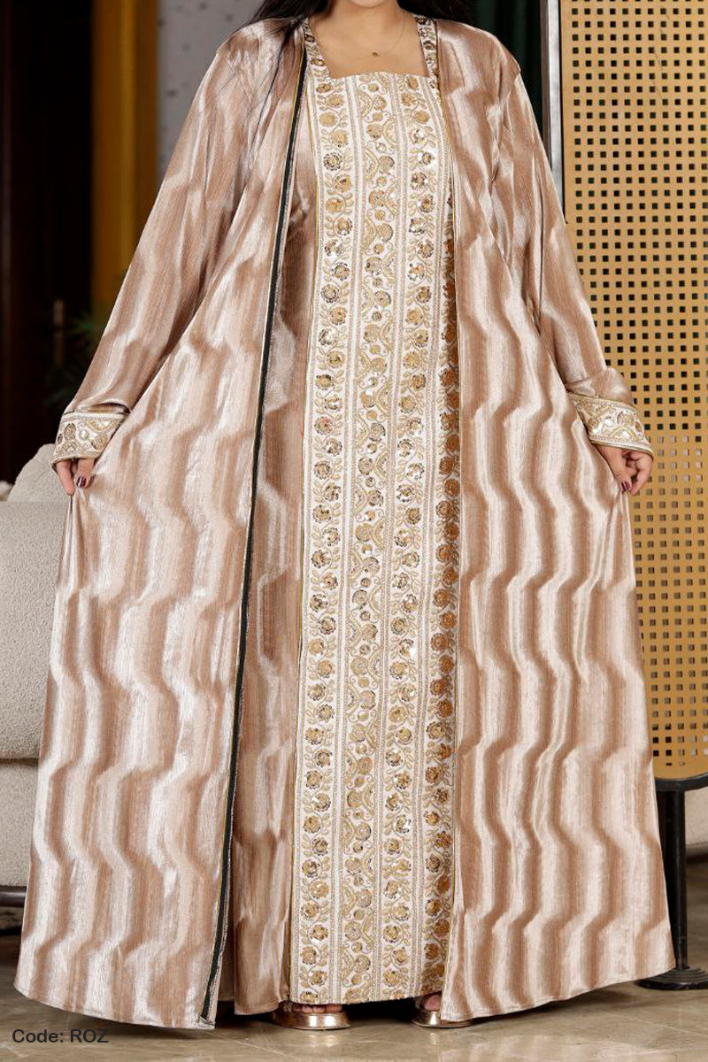 جلابية استقبال ميرال الشتوية - مخمل شتاء 2026