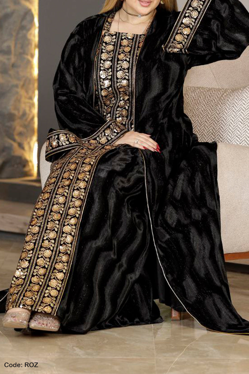 جلابية استقبال ميرال الشتوية - مخمل شتاء 2026