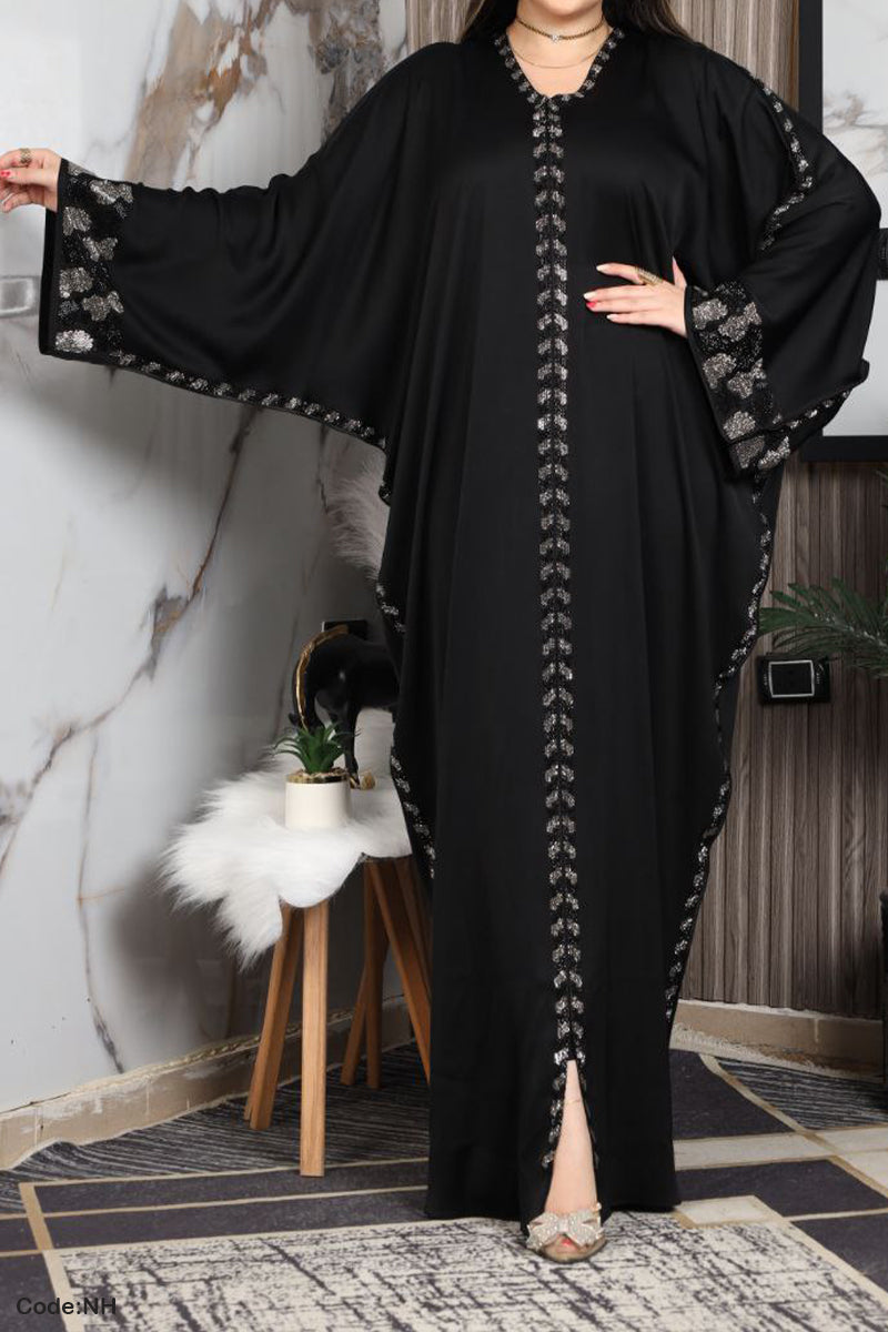 عباية مورد - حرير