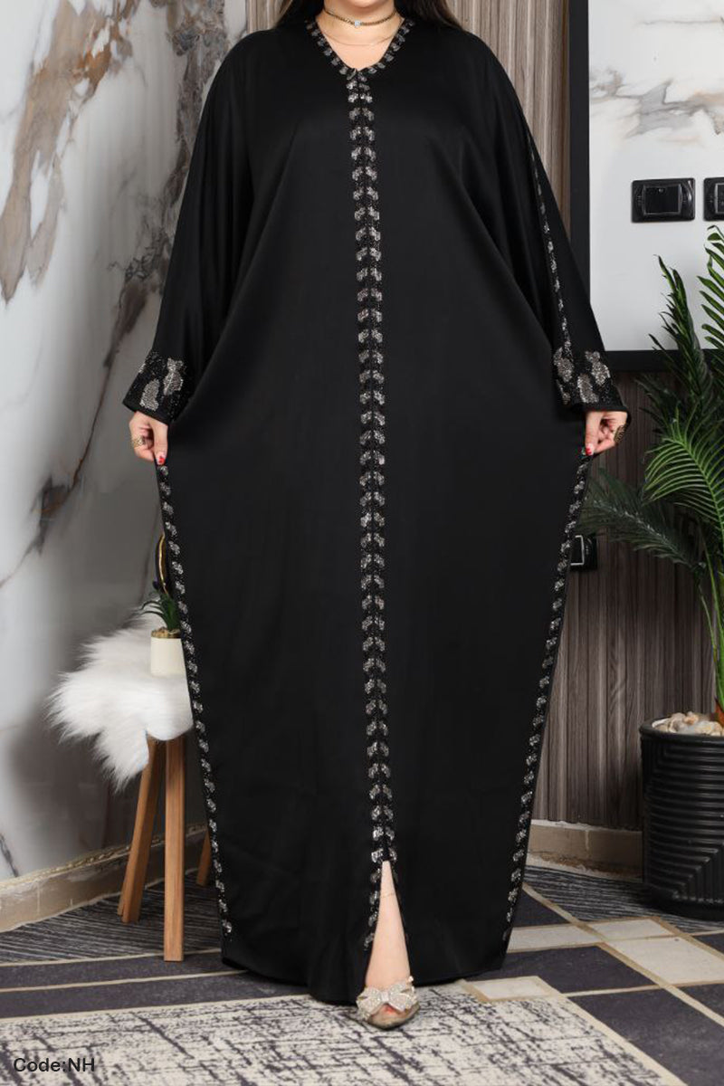 عباية مورد - حرير