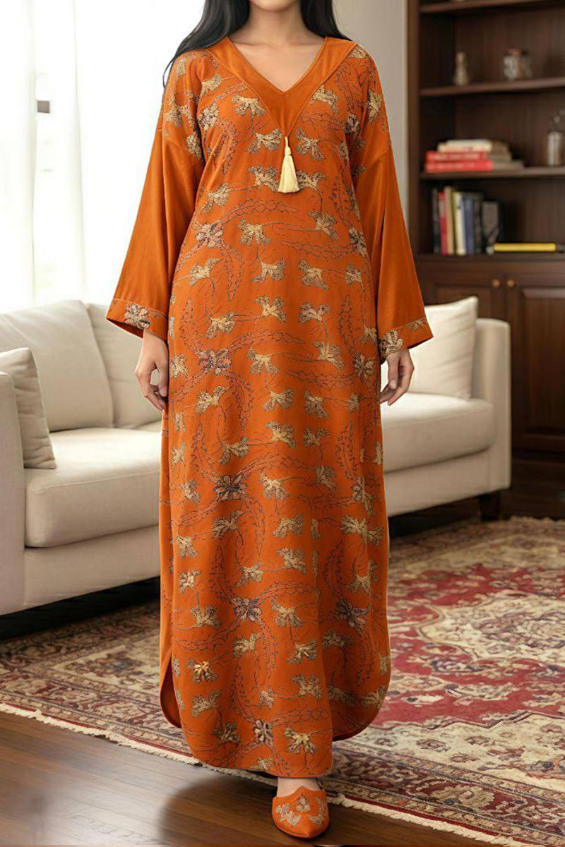 عباية عنان- قطيفة مخمل ناعم شتاء 2026