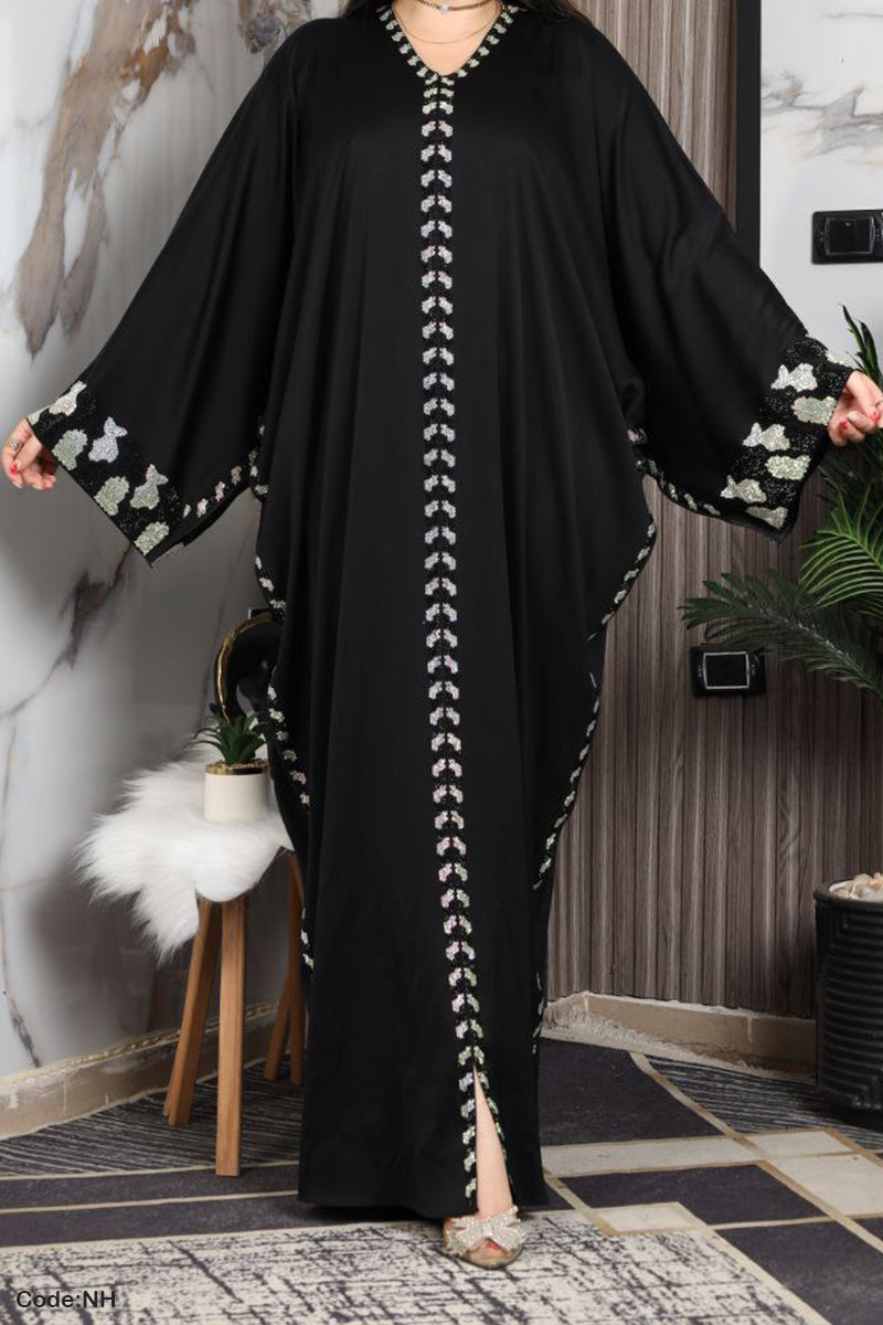 عباية مورد - حرير