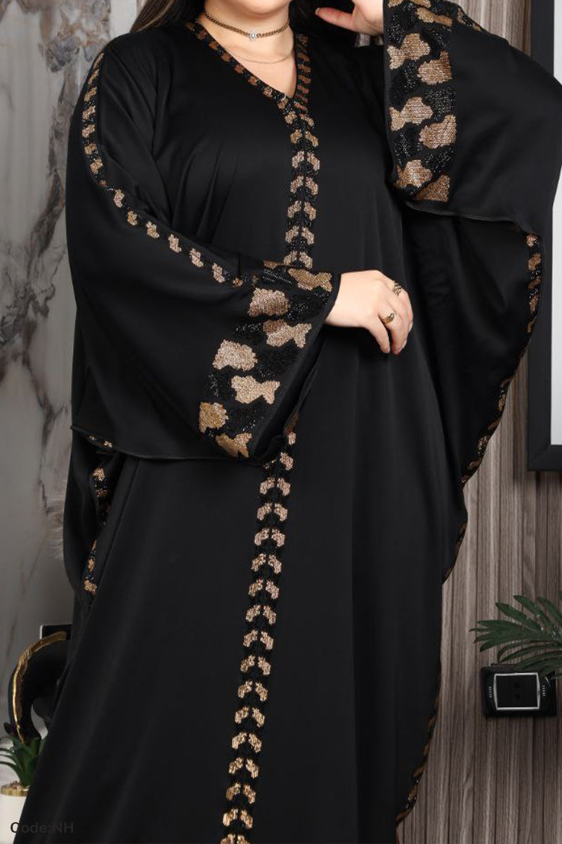 عباية مورد - حرير