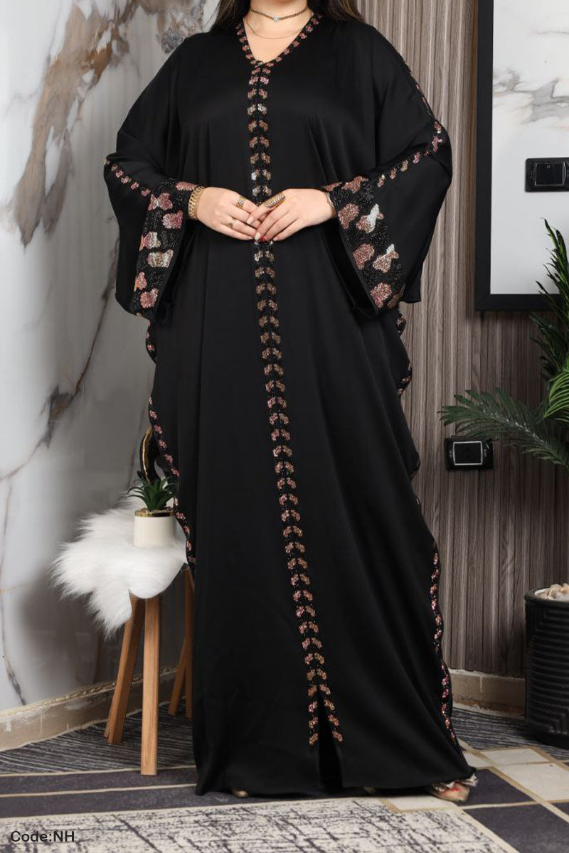 عباية مورد - حرير