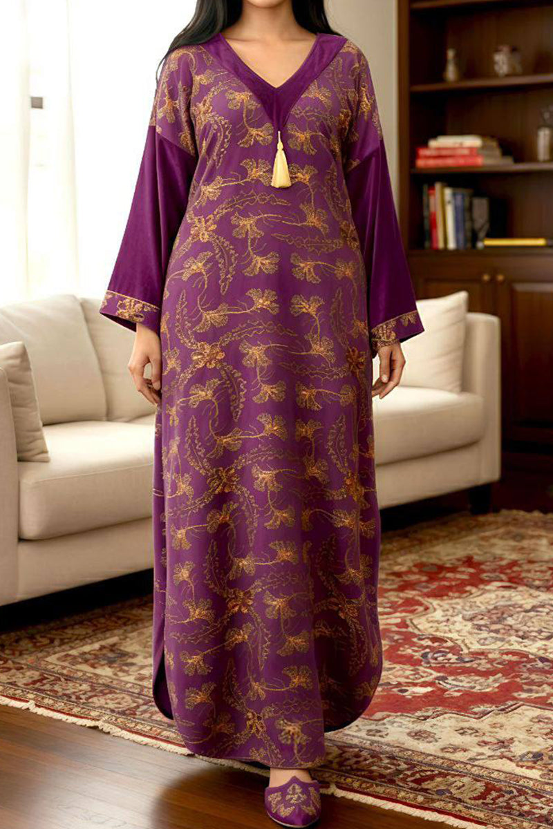 عباية عنان- قطيفة مخمل ناعم شتاء 2026