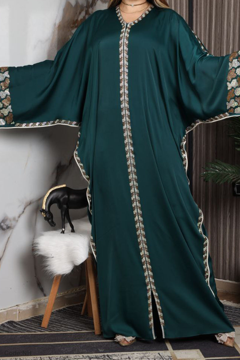 عباية مورد - حرير