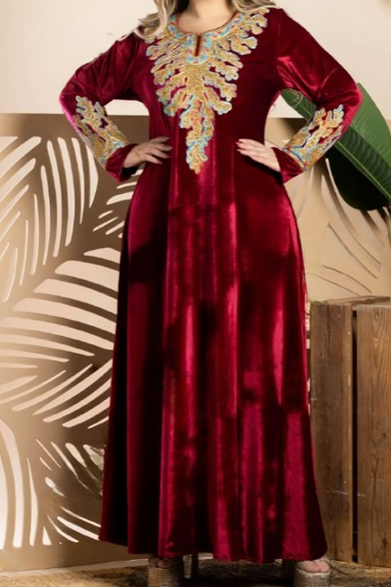 عباية سميرة - قطيفة مخمل ناعم شتاء 2026