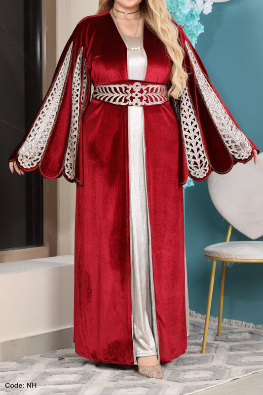 جلابية استقبال جوهرة  الشتوية - مخمل شتاء 2026