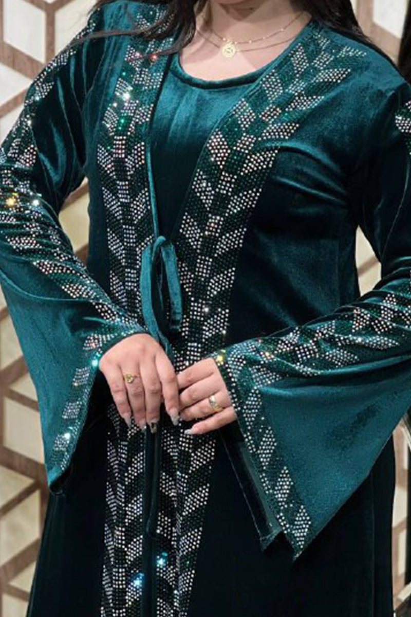 عباية استقبال غالية - مخمل شتاء 2026