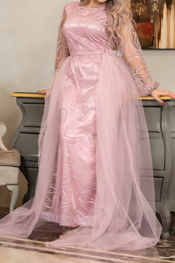 فستان سهرة ليالينا - ستان