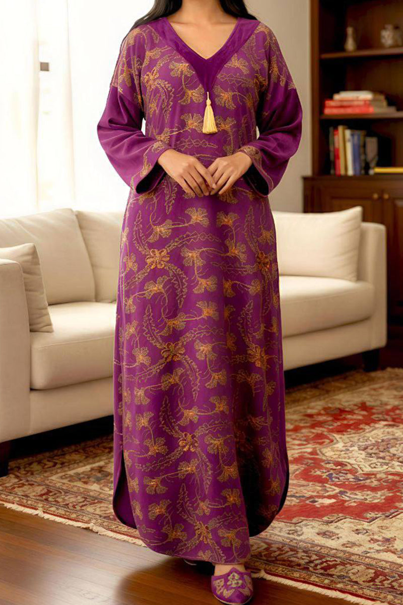 عباية عنان- قطيفة مخمل ناعم شتاء 2026