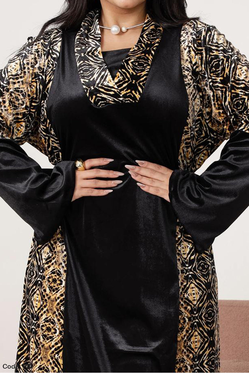 جلابية جومانا الشتوية - مخمل شتاء 2026