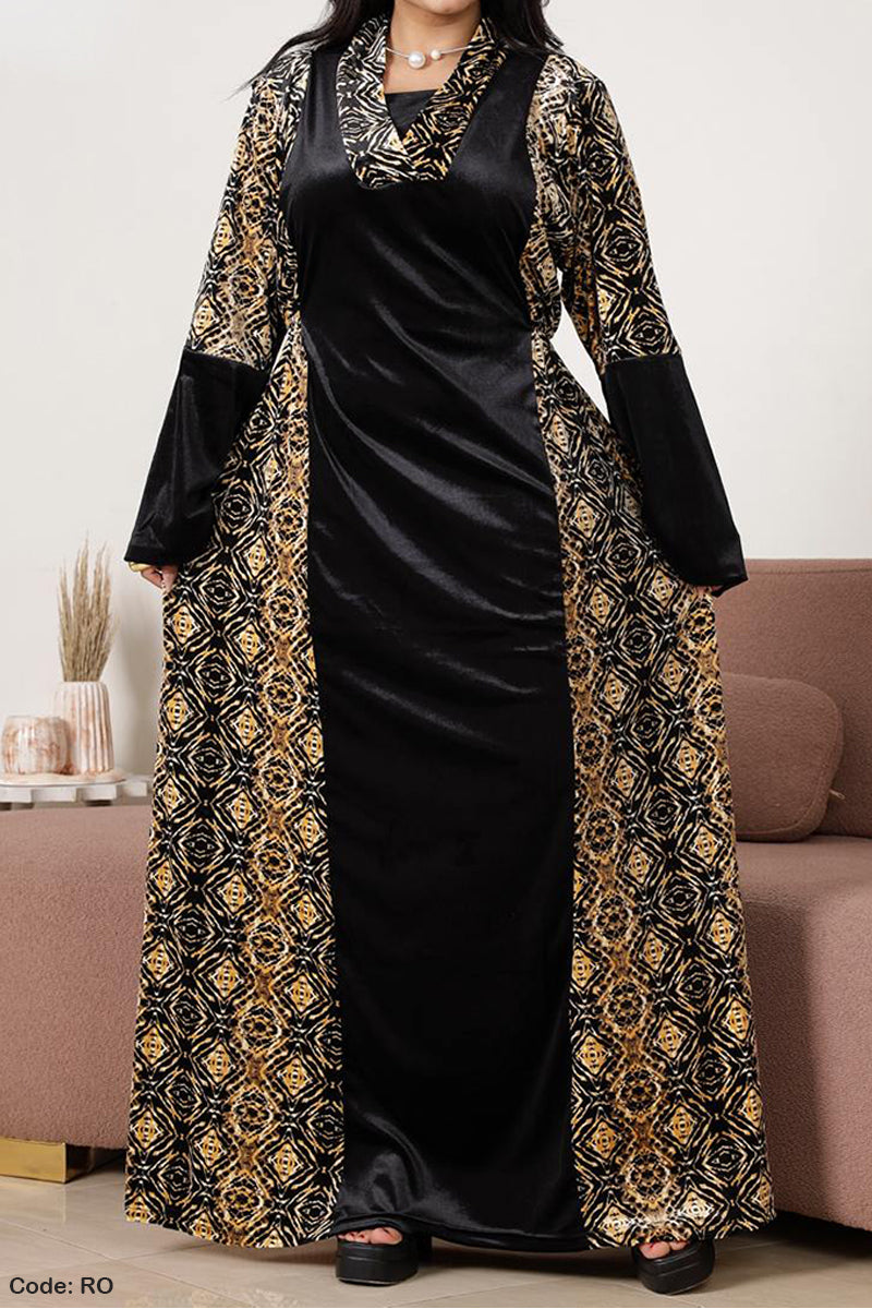 جلابية جومانا الشتوية - مخمل شتاء 2026