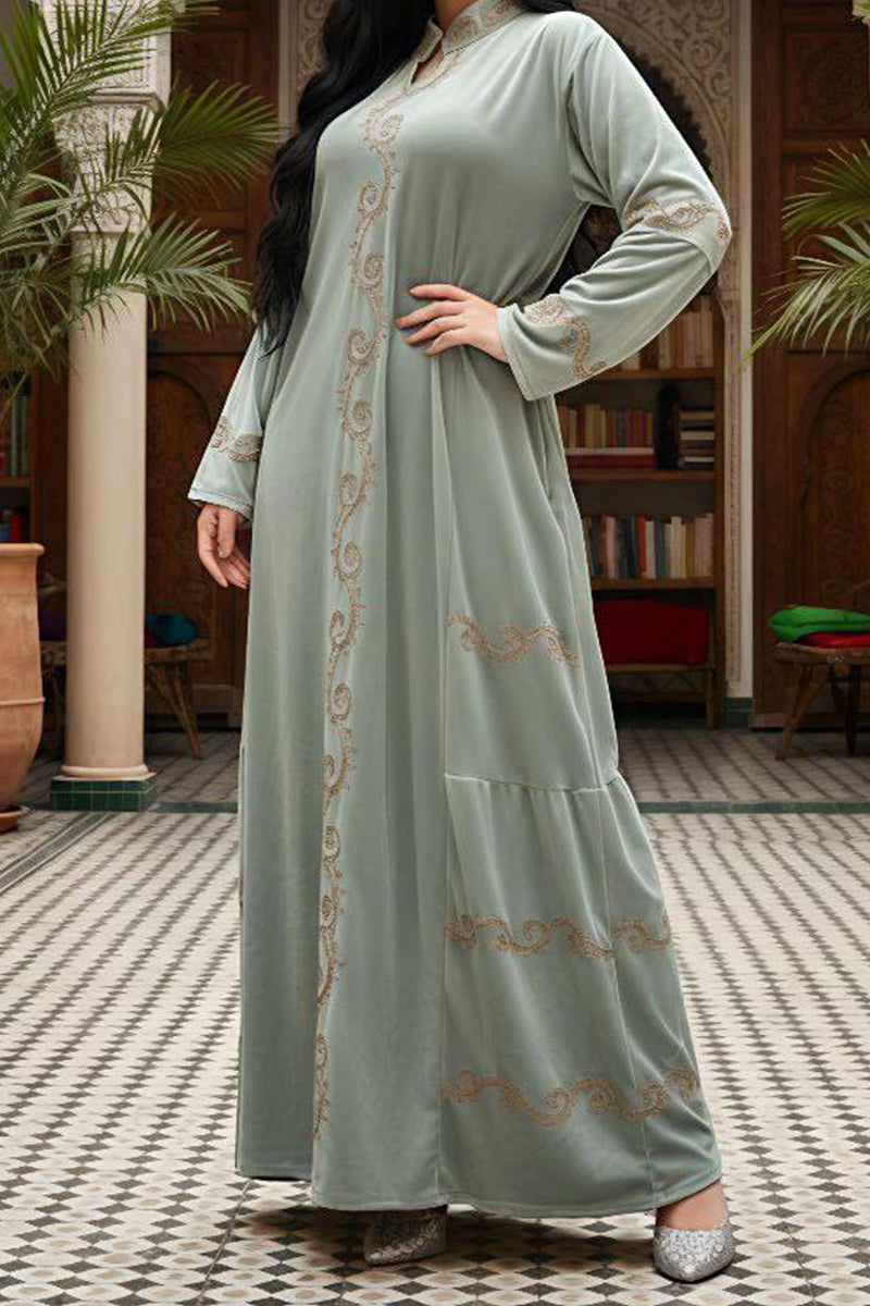 عباية هميس- قطيفة مخمل ناعم شتاء 2026