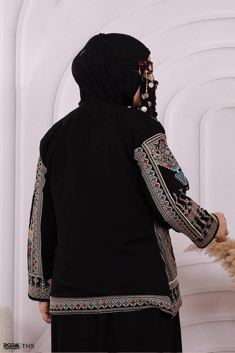 سترة صفوة بتصميم عسيري  - كريب سعودي