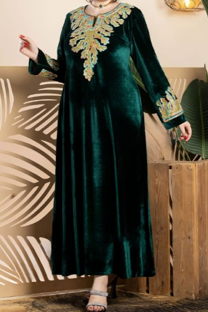 عباية سميرة - قطيفة مخمل ناعم شتاء 2026