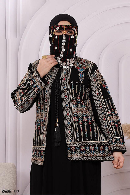 سترة صفوة بتصميم عسيري  - كريب سعودي