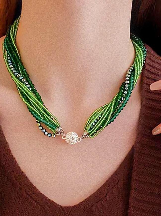 سلسلة رهف - مطلية بماء الفضه