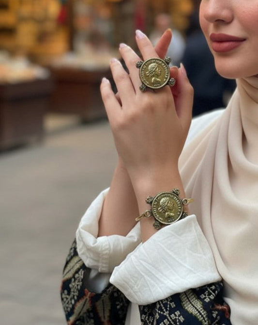 طقم العملة الذهبية - نحاس