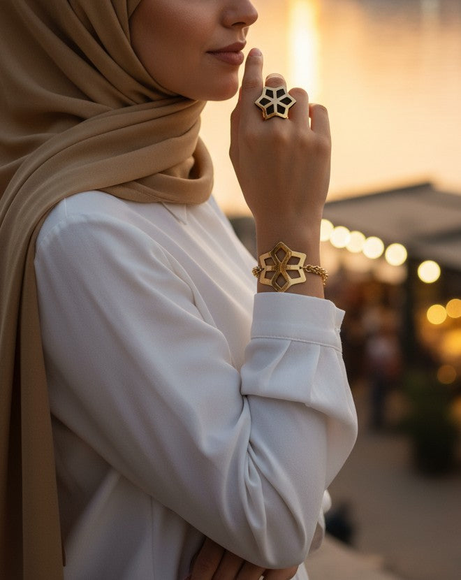 طقم النجمة - نحاس