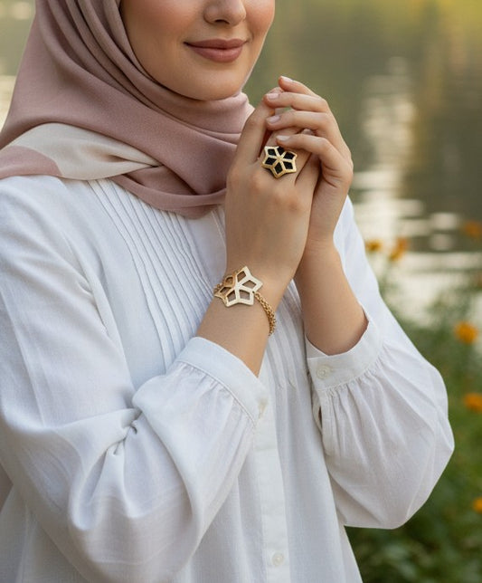 طقم النجمة - نحاس