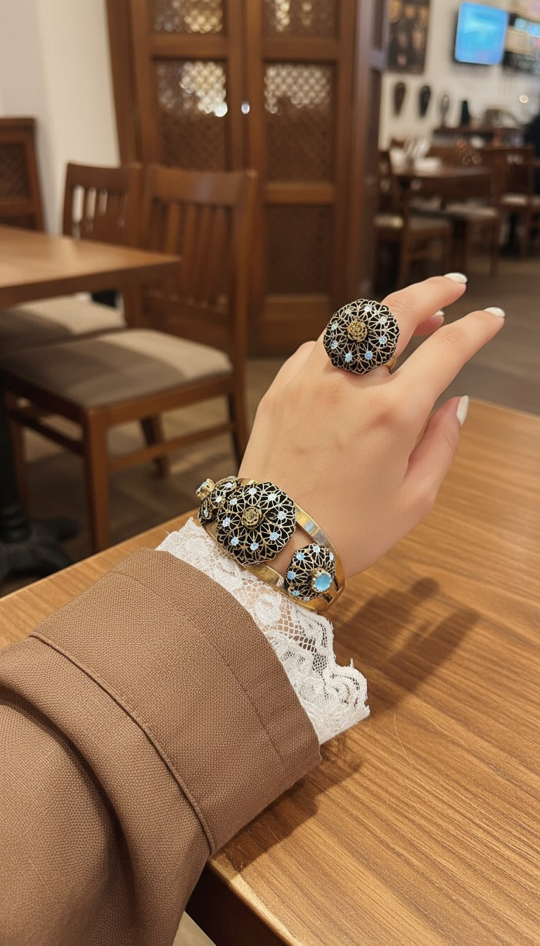 طقم ريناد - نحاس