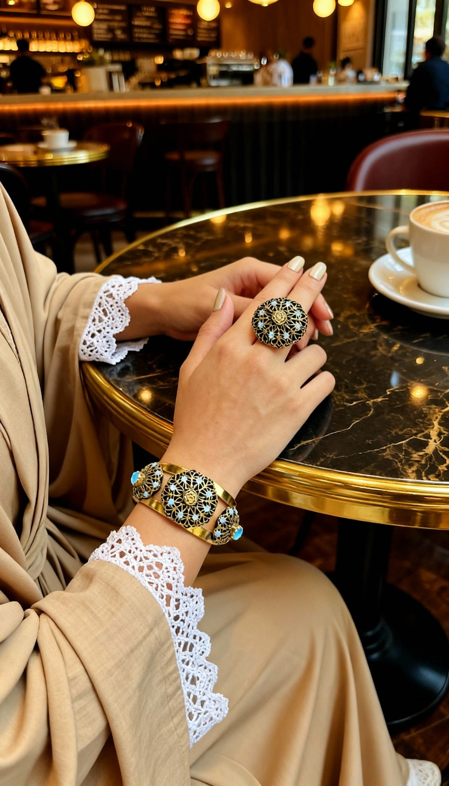 طقم ريناد - نحاس