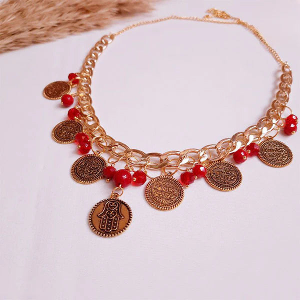 طقم وتين من حجر الكريستال