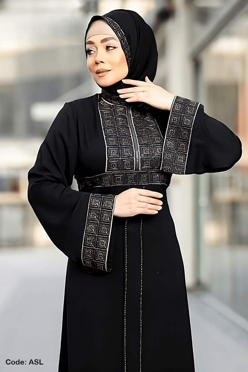 عباية عزيزة - حرير