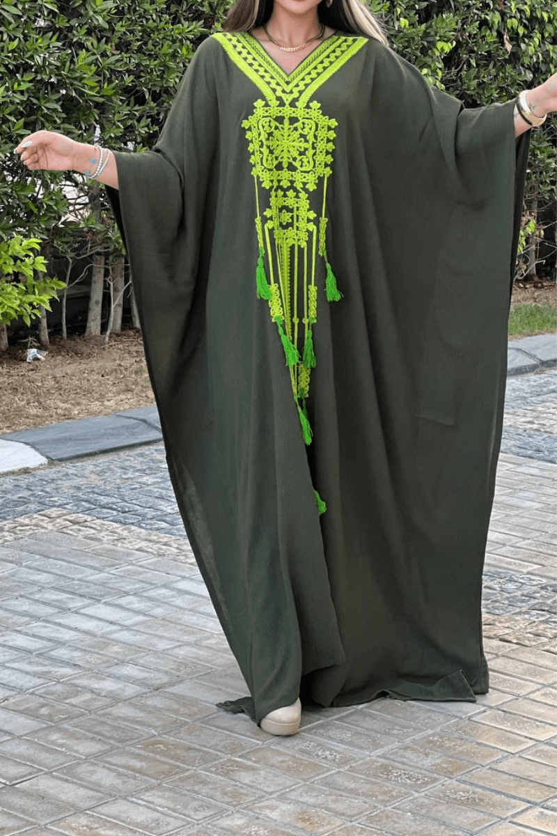 عباية استقبال ميسون - كتان