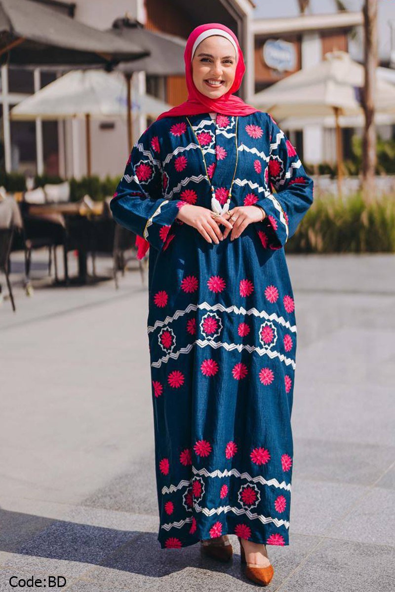 عباية استقبال سمت - كتان