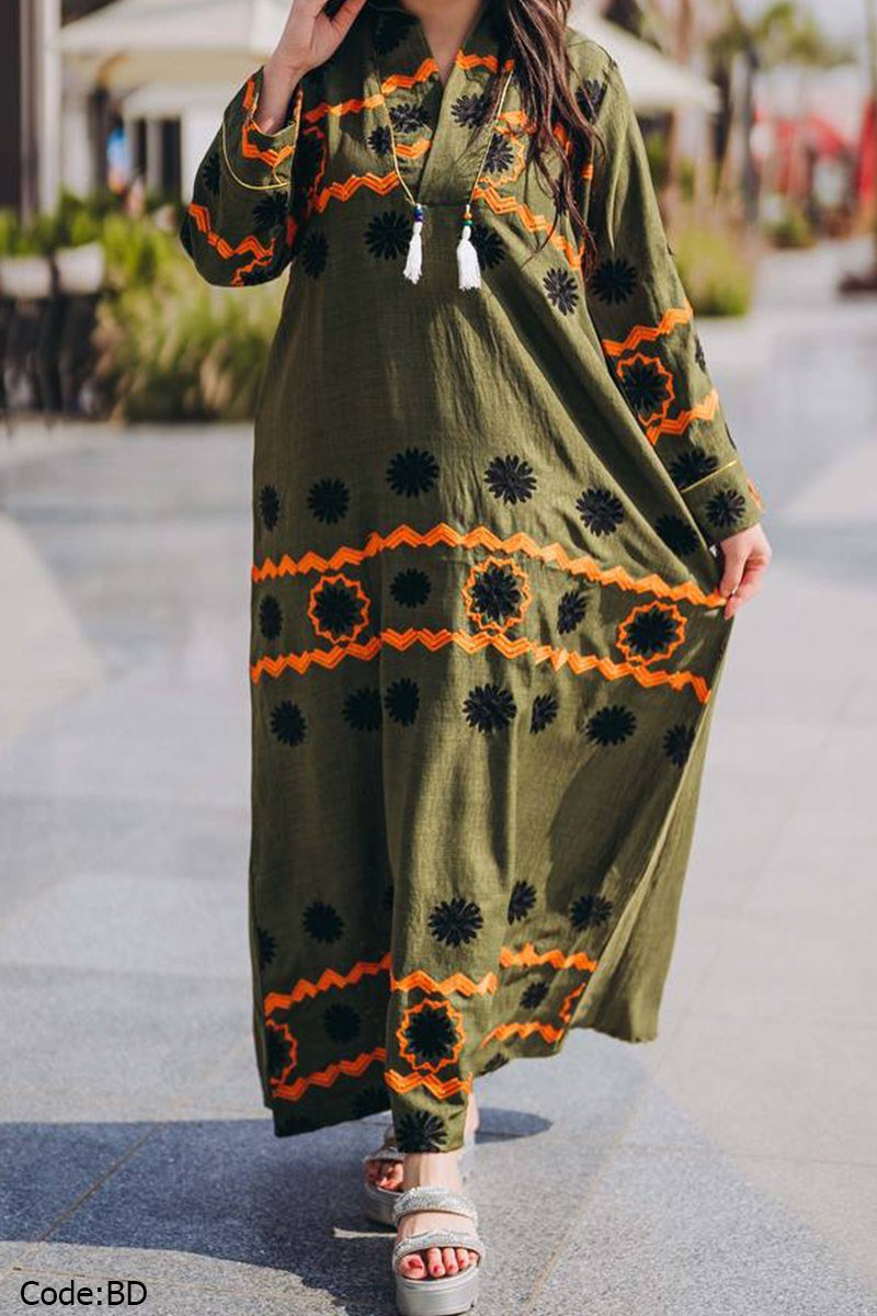 عباية استقبال سمت - كتان