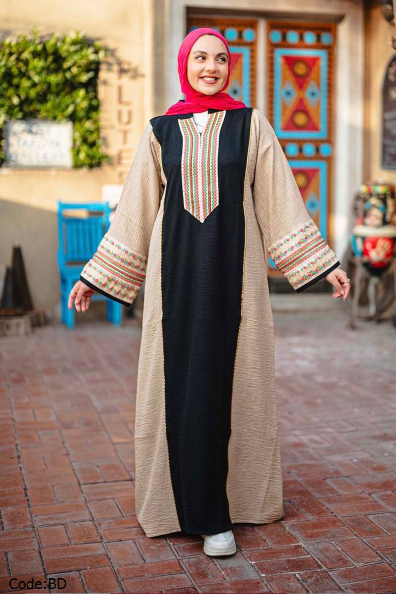 عباية استقبال سيبال - كتان