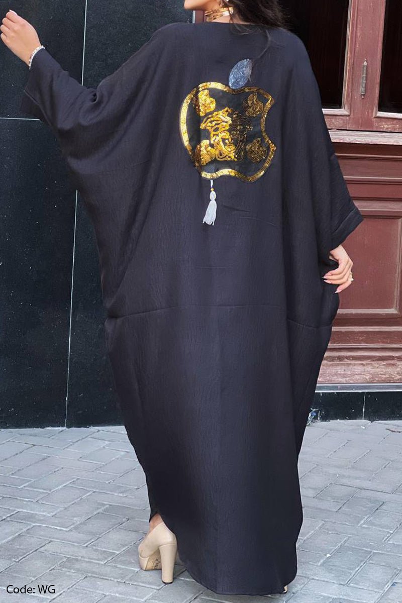 عباية استقبال تفاحة - كتان