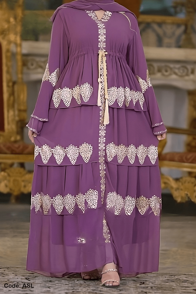 عباية بسمة - حرير