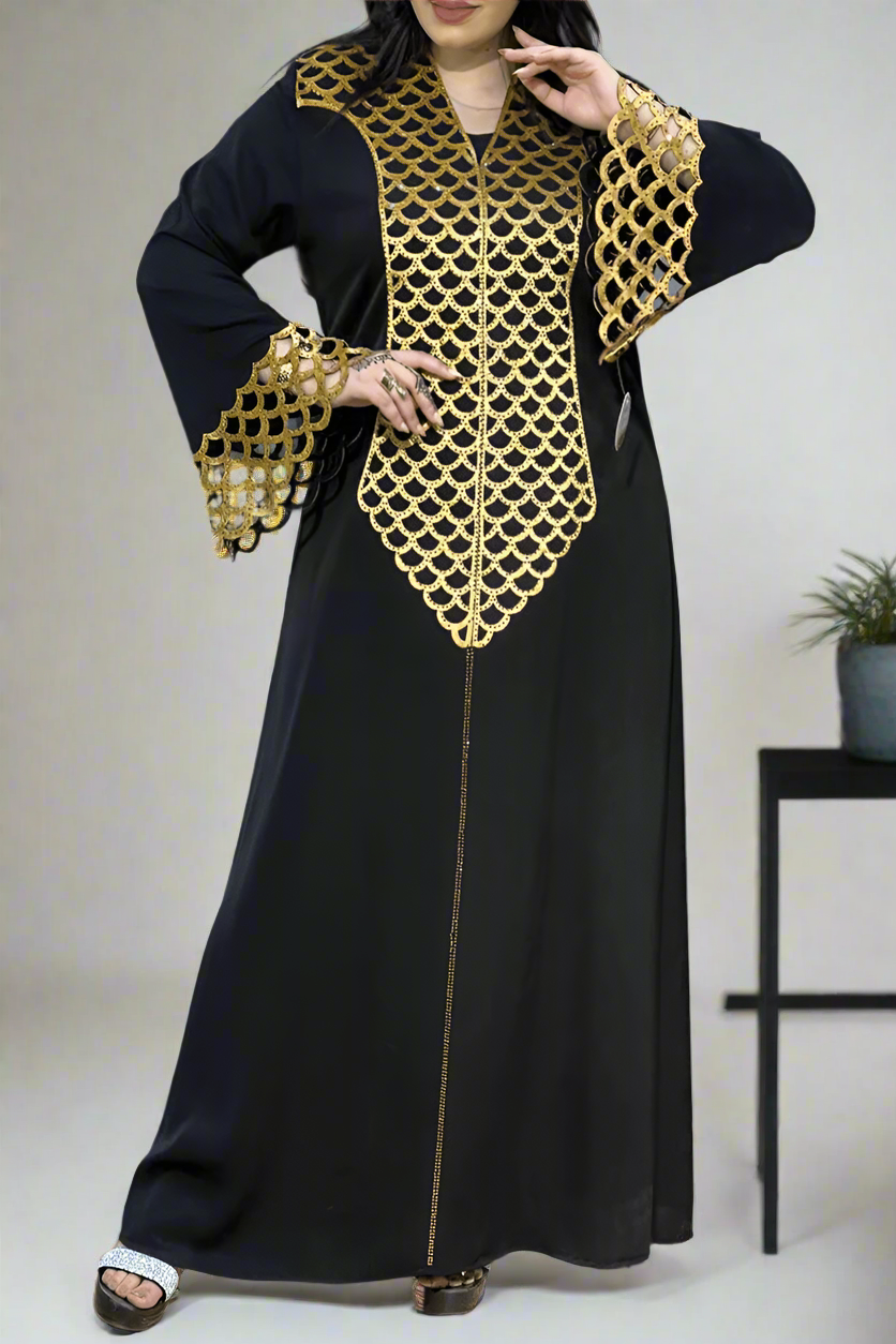 عباية درعية - حرير