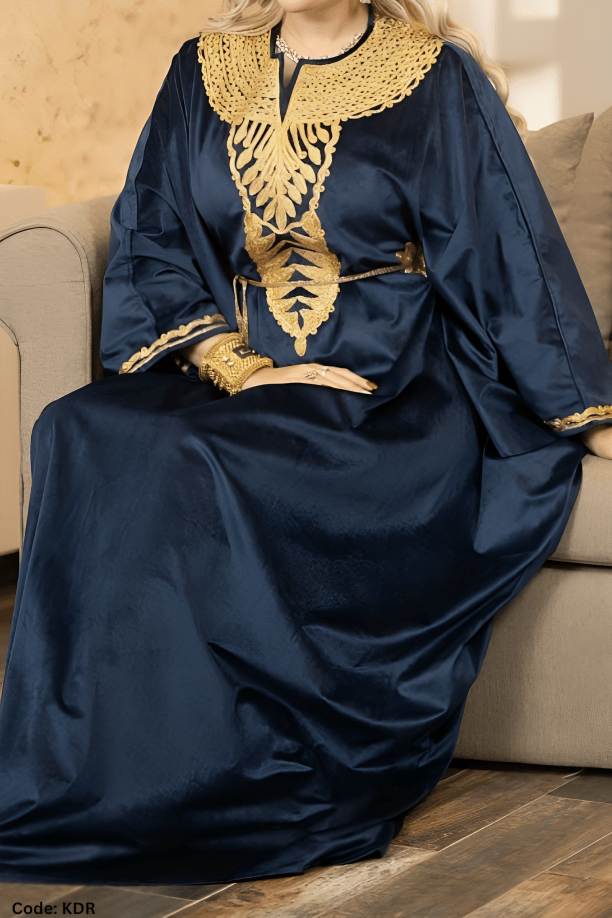 عباية فاطيما - قطيفة مخمل ناعم شتاء 2025